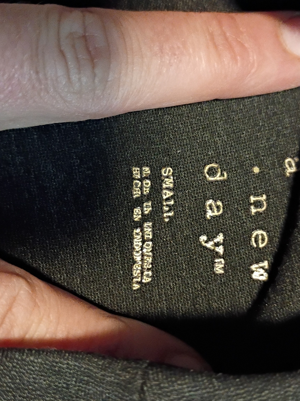 a new day Dark Grey Leggings - Small